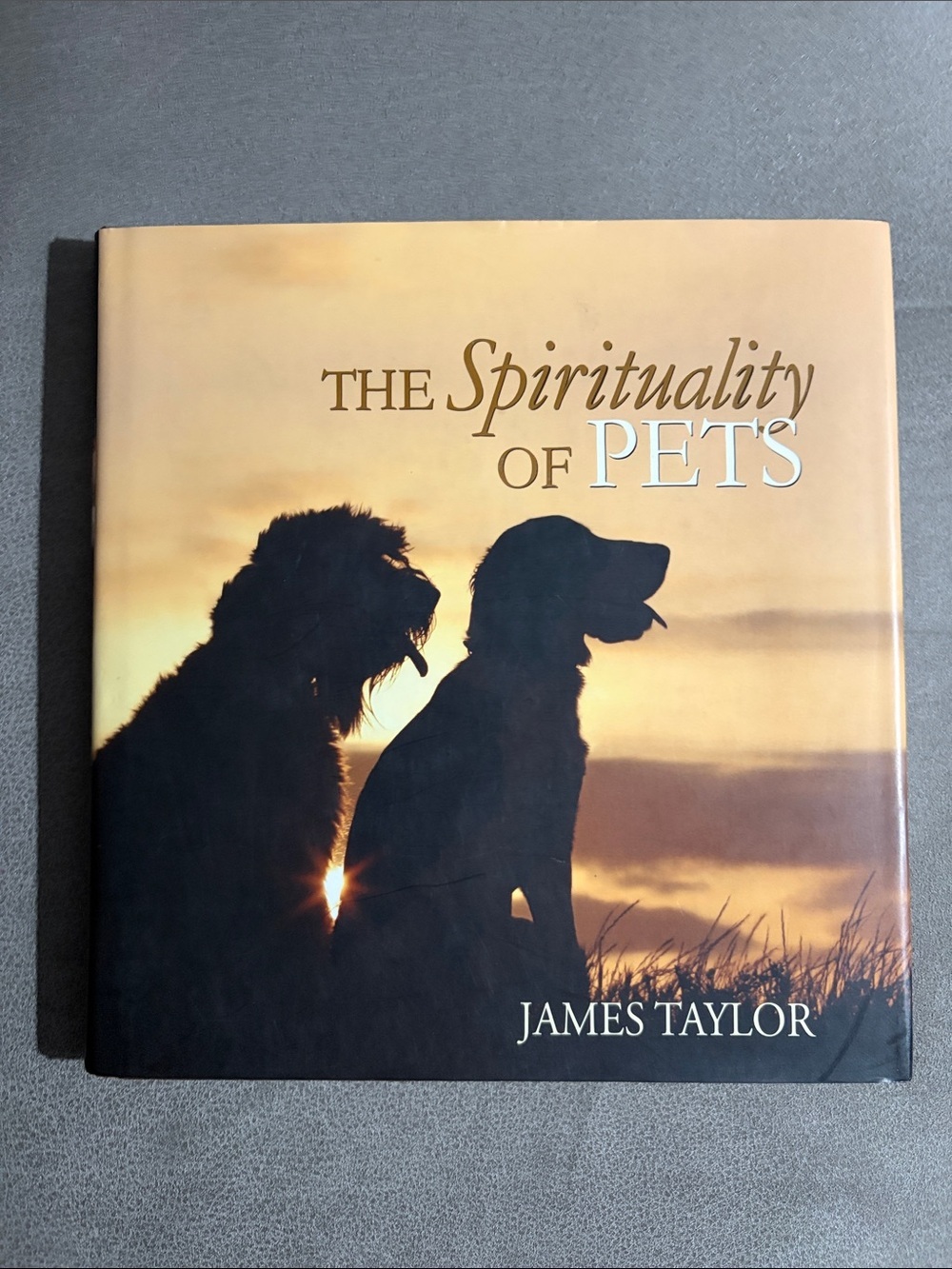 The Spirituality of Pets JAMES TAYLOR hardcover book